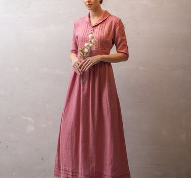 TOKYO Elegant Linen Dress
