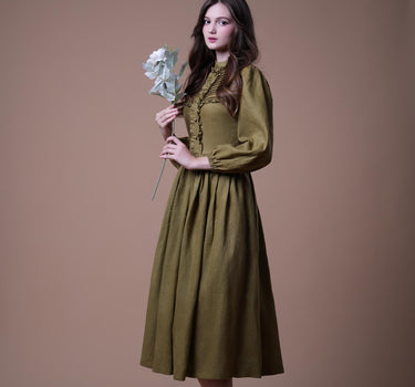DORITA Linen Dress