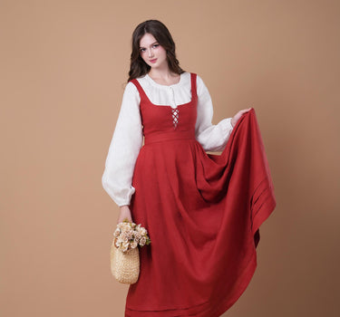 BAVARIAN Linen Dress