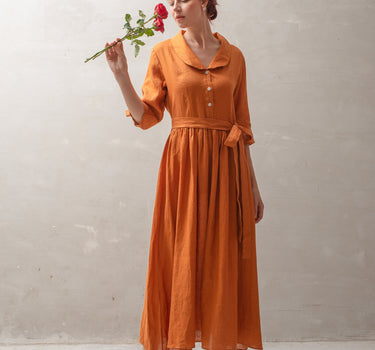 VIEIRA Linen Dress