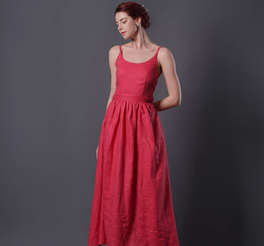 LOLLA Summer Linen Dress