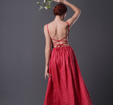 LOLLA Summer Linen Dress