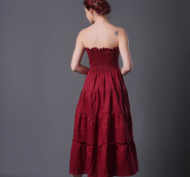 LUNA2 Linen Maxi Skirt