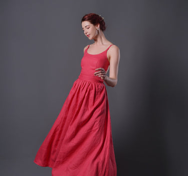 LOLLA Summer Linen Dress