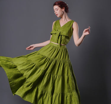 WIND Linen Skirt