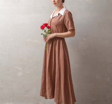 SIENNA Linen Dress