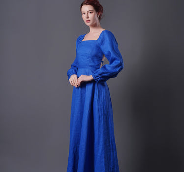 ROY Romantic Linen Dress