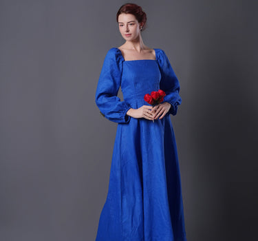 ROY Romantic Linen Dress