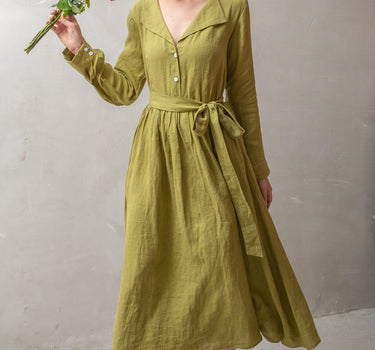 EDINA Linen Dress