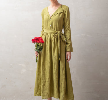 EDINA Linen Dress