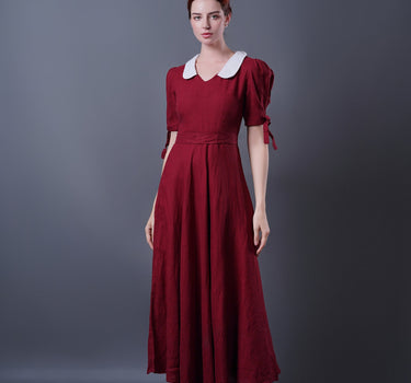 LONDON Vintage Linen Dress