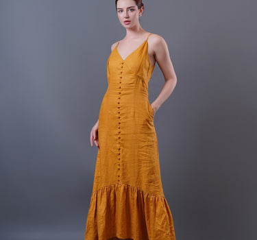 PRAGUE Linen Dress