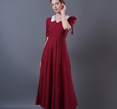 LONDON Vintage Linen Dress