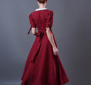 LONDON Vintage Linen Dress