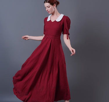 LONDON Vintage Linen Dress