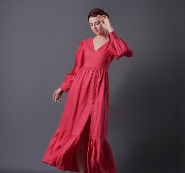 MILAN Linen Dress