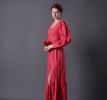 MILAN Linen Dress