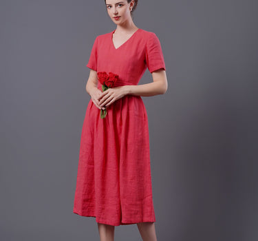 ELLA Linen Dress