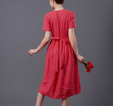 ELLA Linen Dress