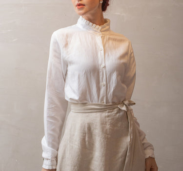 STEPH Linen top