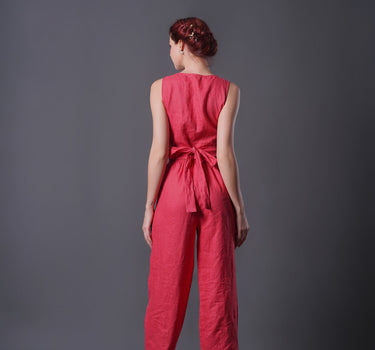 CORAL Linen Pants