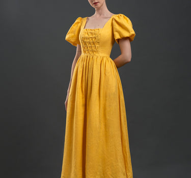 NANCY Linen Dress