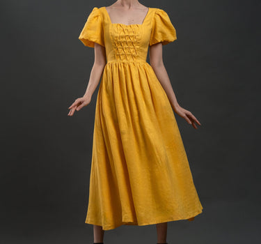 NANCY Linen Dress
