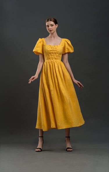 NANCY Linen Dress RoseAndLinen NANCY Linen Dress RoseAndLinen
