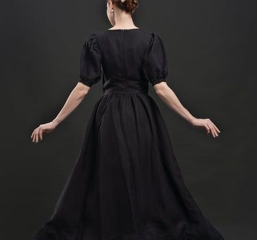 NIGHT Linen Dress