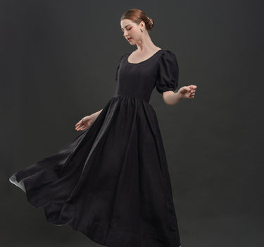 NIGHT Linen Dress