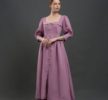 ROMANCE Linen Dress
