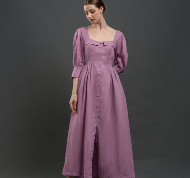 ROMANCE Linen Dress