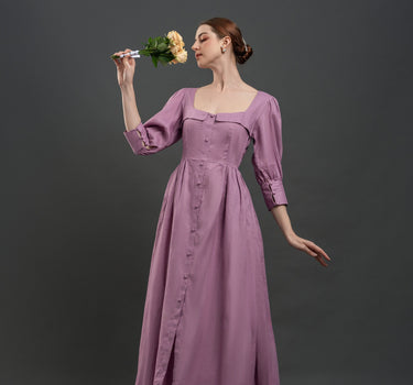 ROMANCE Linen Dress