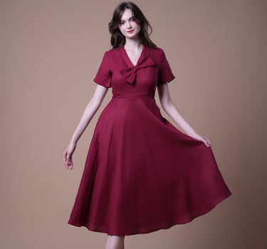 ROBIN Linen Dress