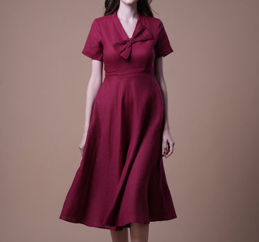 ROBIN Linen Dress