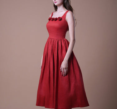 ROSE Linen Dress