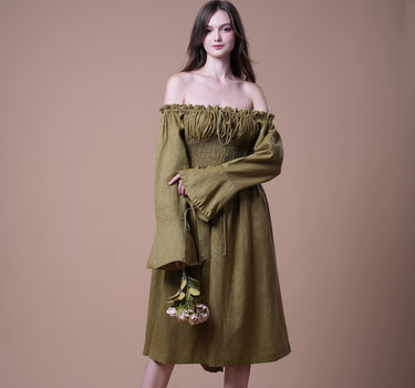 SWEETIE Linen Dress