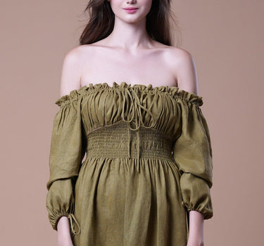 SWEETIE Linen Dress
