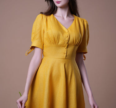 CHANG Linen Dress