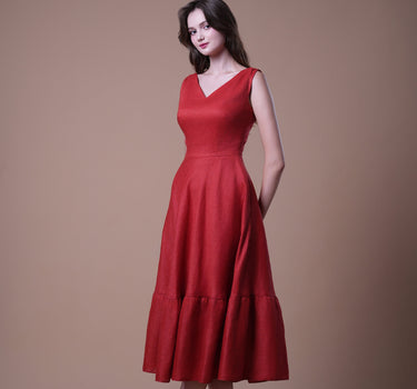 SIM Linen Dress