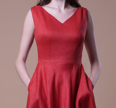 SIM Linen Dress