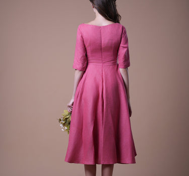 RENEE Linen Dress