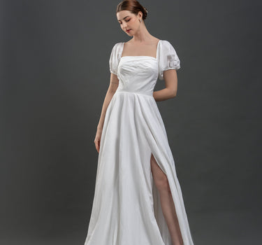 ELY Linen Wedding Dress