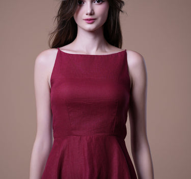 OSCAR Linen Dress