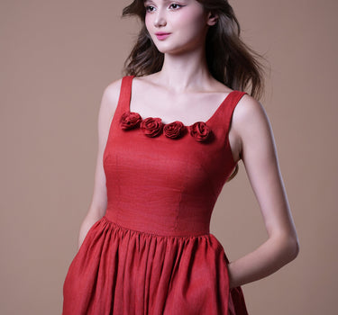 ROSE Linen Dress
