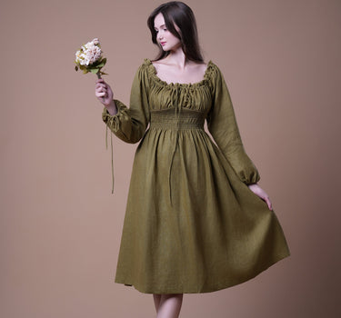 SWEETIE Linen Dress
