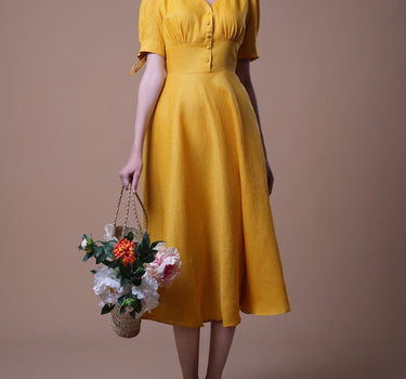 CHANG Linen Dress