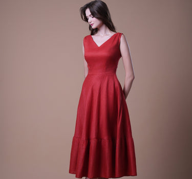 SIM Linen Dress