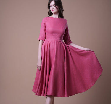 RENEE Linen Dress