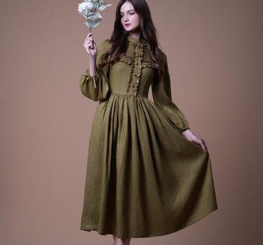 DORITA Linen Dress